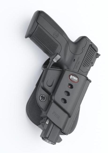 Fobus Evolution Series Paddle Holster For FN 5.7 in Black Right Hand