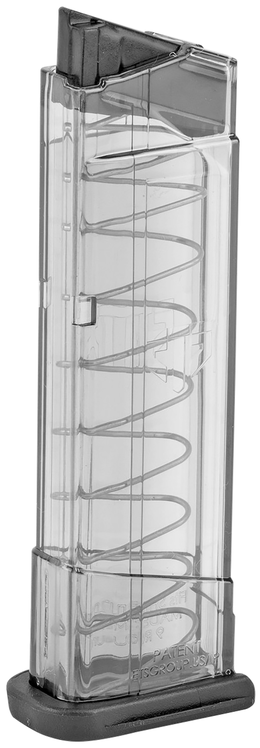 ETS Group SW9SHD9 Pistol Mags  9rd 9mm Luger for S&W M&P Shield Clear Detachable