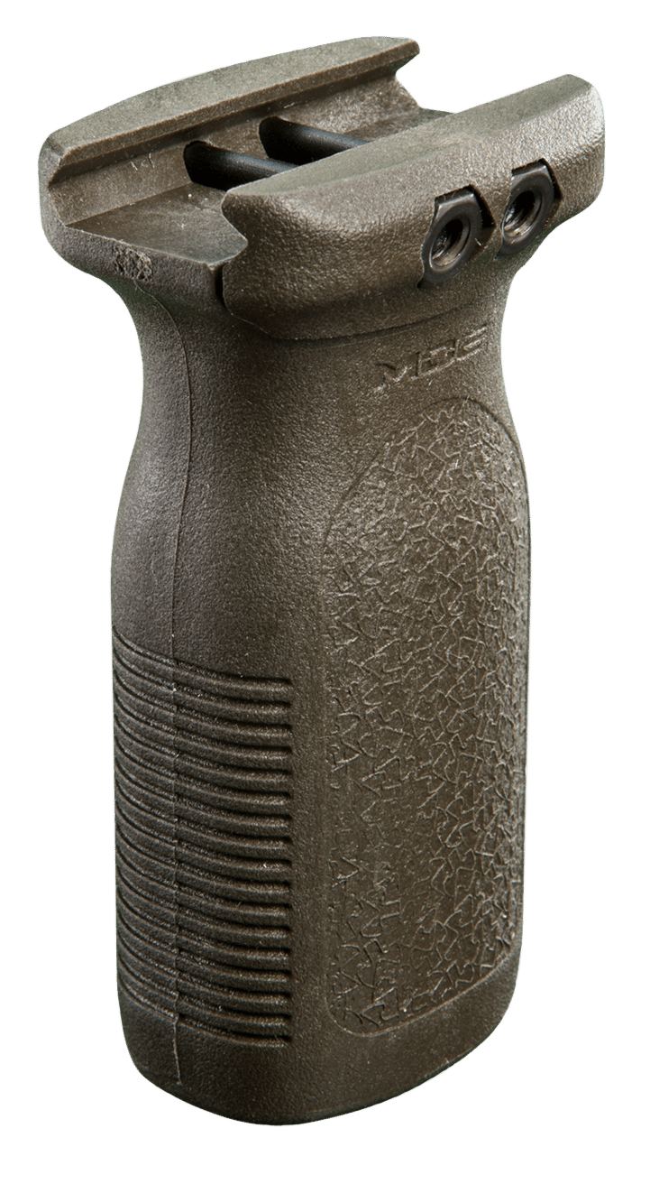 Magpul MAG412-ODG RVG  Aggressive Textured OD Green Polymer Rail Vertical Grip for AR-Platform
