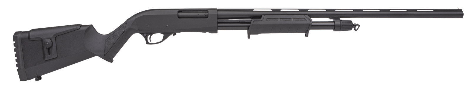 Rock Island PA20H26 All Generations  20 Gauge 3" 5+1 26" Black Anodized Contoured/Smooth Bore/Vent Rib Barrel, Black Fixed w/Adjustable Cheek Rest Stock