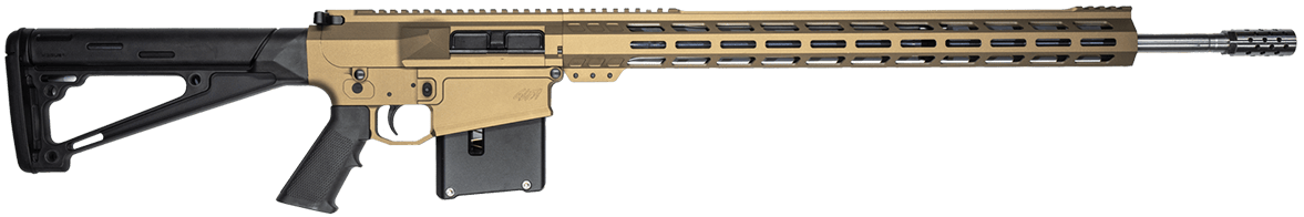 Great Lakes Firearms GL10LA65PRCSSBRZ GLFA  6.5 PRC AR-10 5+1 24" Stainless Steel Black