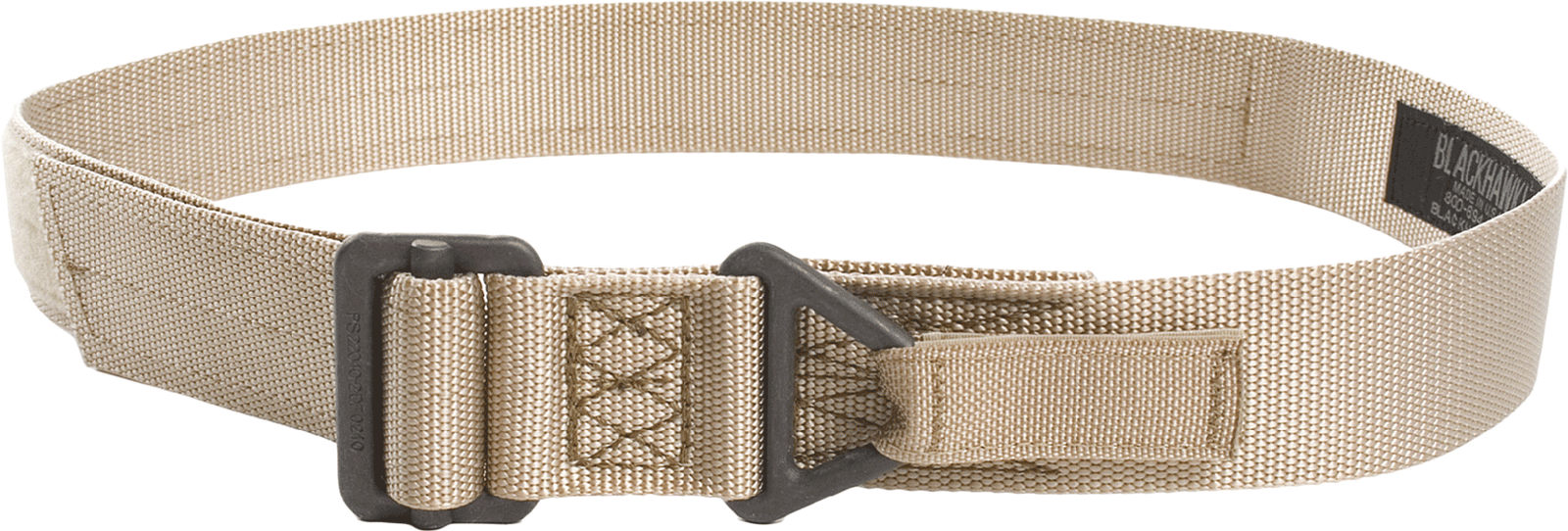 Blackhawk 41CQ01DE CQB Riggers Belt Tan Nylon 41" 1.75" Wide Hook & Loop Closure