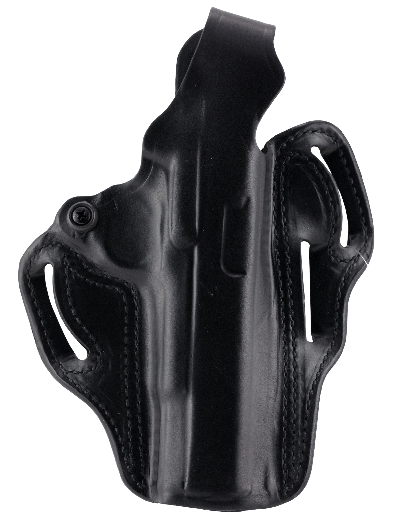 DeSantis Gunhide 001BA21Z0 Thumb Break Scabbard OWB Black Leather Belt Slide Fits 1911 Colt Govt Right Hand