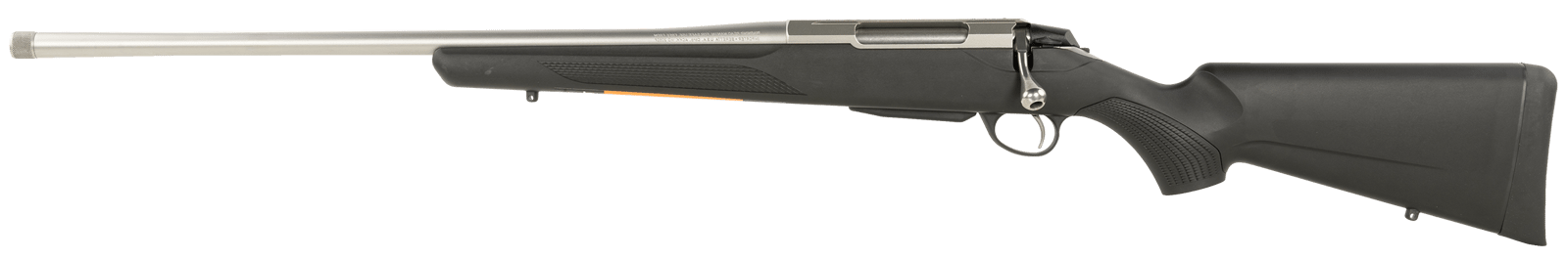 Tikka JRTXB47122MT T3 Lite Full Size 7mm PRC 3+1 22.40" Stainless Threaded Barrel, Drilled & Tapped Stainless Steel Receiver, Fixed Black Synthetic Stock, Left Hand