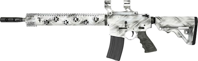 RRA LAR15 PREDATOR2 223 WYLDE W/SCOPE MOUNT 16" BBL GHOST