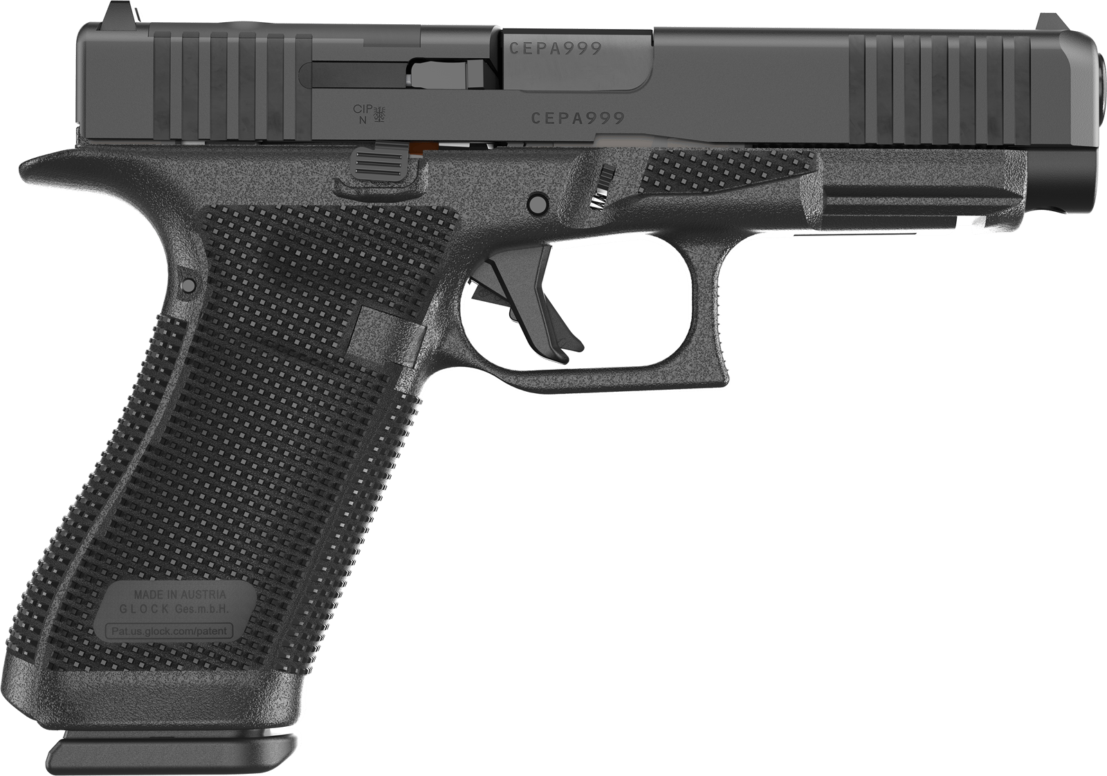 GLK P61750201       G17  9MM G6 ORS FXD        10R