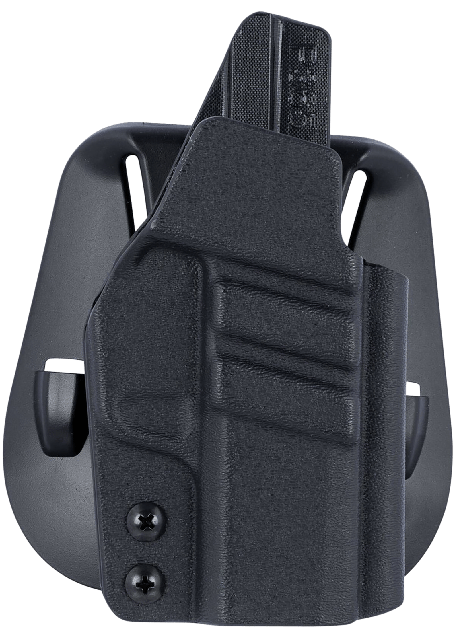 1791 Gunleather TACPDHOWBP365BLKR Tactical Kydex  OWB Black Kydex Paddle Fits Sig P365 Right Hand