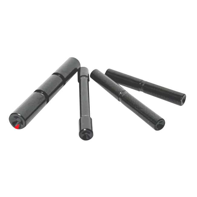 Cross Armory CRG4PSBK 4 Pin Set Dimpled Compatible w/Glock Gen4 4140 Steel Pistol