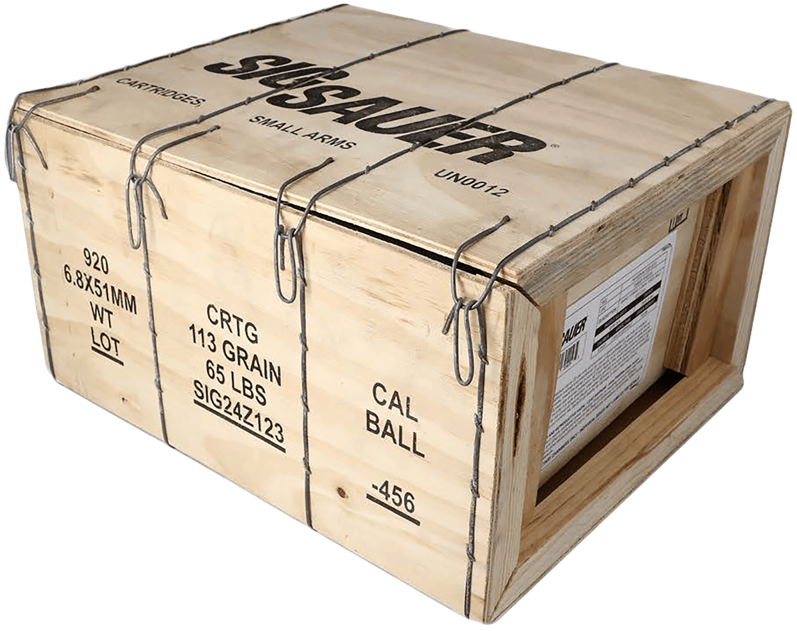 Sig Sauer MH68MM113B920 Hybrid  6.8mm 113gr 920rnds *Crate