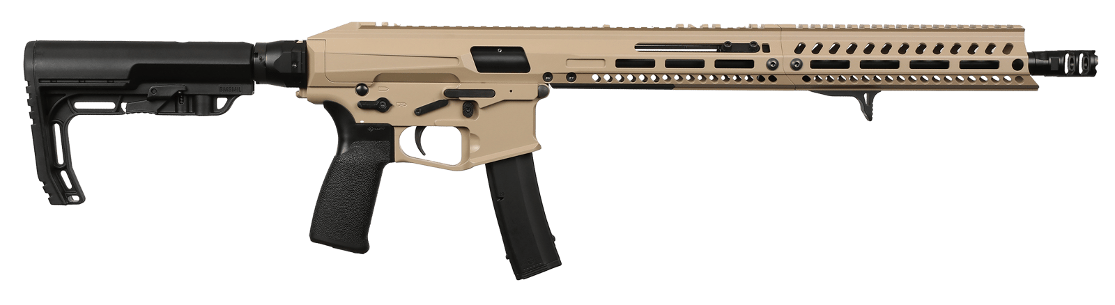 Patriot Ordnance Factory 02062 Phoenix  9mm 10+1 16.50" Flat Dark Earth Cerakote Picatinny Rail