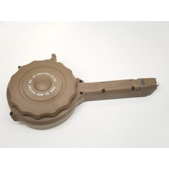 RWB DRUM MAG GLOCK 9MM 50RD TAN POLYMER (20)
