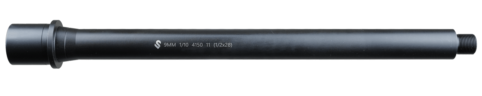 Lead & Steel Llc LS9MM11.3-28 AR9  9mmLuger Straight Profile Black Nitride Chrome Moly Vanadium