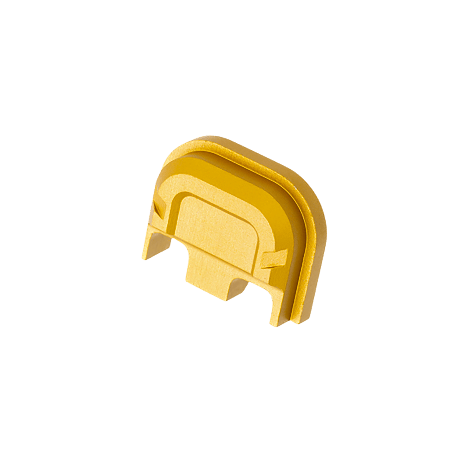 Tyrant CNC TDG5SPGLD Slide Cover Plate  Chevron Design Glock Gen5 Gold Aluminum
