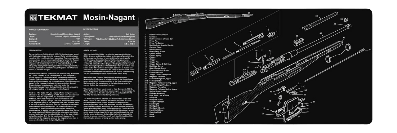TEKMAT TEK-R36-MOSIN        36X12 MOSIN NAGANT