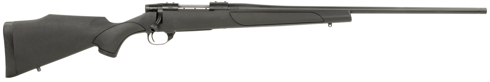 Weatherby VTX65CMR2T Vanguard Obsidian Full Size 6.5 Creedmoor 4+1 22"  Blued #2 Contour Threaded Barrel, Blued Drilled & Tapped Steel Receiver, Black Monte Carlo Synthetic Stock