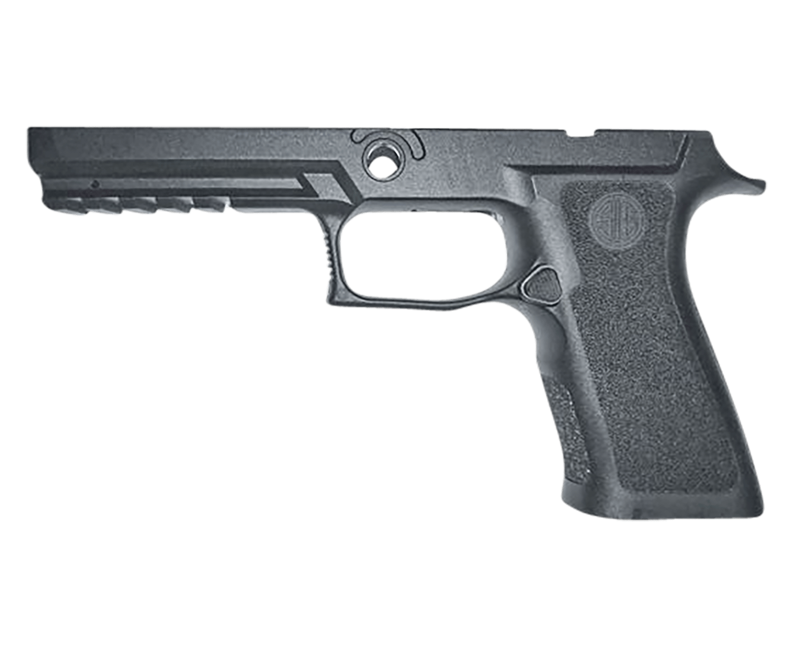 Sig Sauer GRIPMODXF943MBLK P320 Grip Module X-Series (Medium Size Module), 9mm Luger/40 S&W/357 Sig, Black Polymer, Fits Full Size Sig P320 (4.70")
