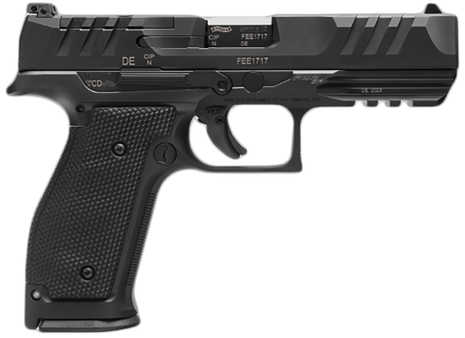 Walther Arms 2872285 PDP SF Full Size Frame 9mm Luger 18+1 4.50"