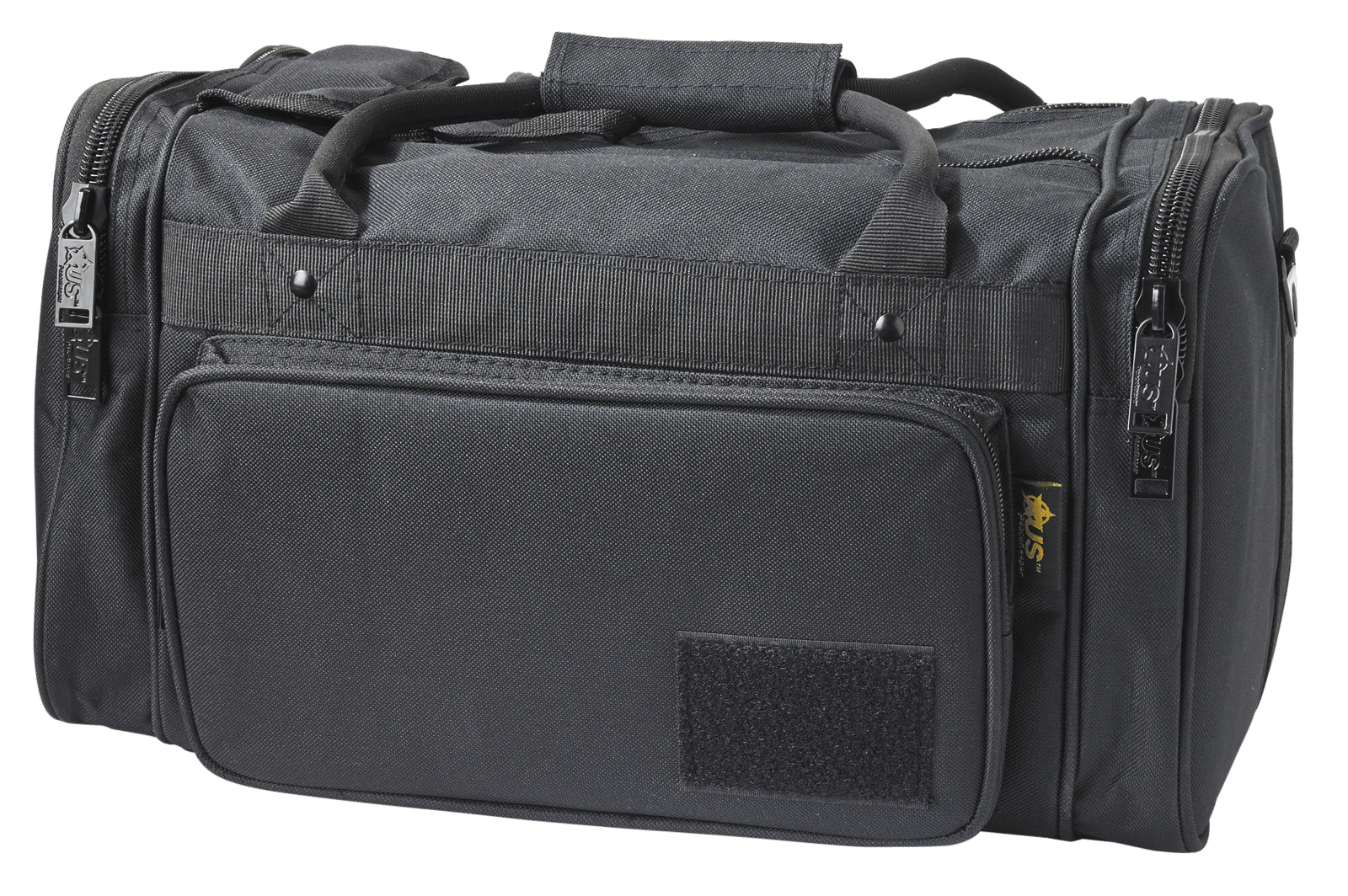 US PeaceKeeper P21115 Medium Range Bag Water Resistant Black 600D Polyester with Pockets, Removable Gun Rug, & Wraparound Handles 18" L x 10" H x 10" D Exterior Dimensions
