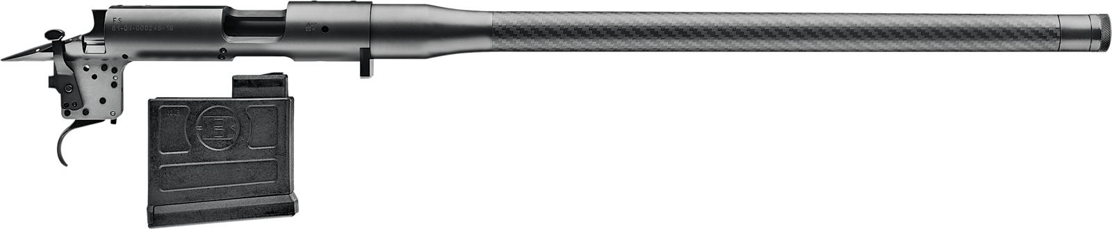 Bergara Rifles B14RBA002 B-14  Action Kit 22 LR Bolt Action 18" Right Hand Threaded Barrel Carbon Fiber