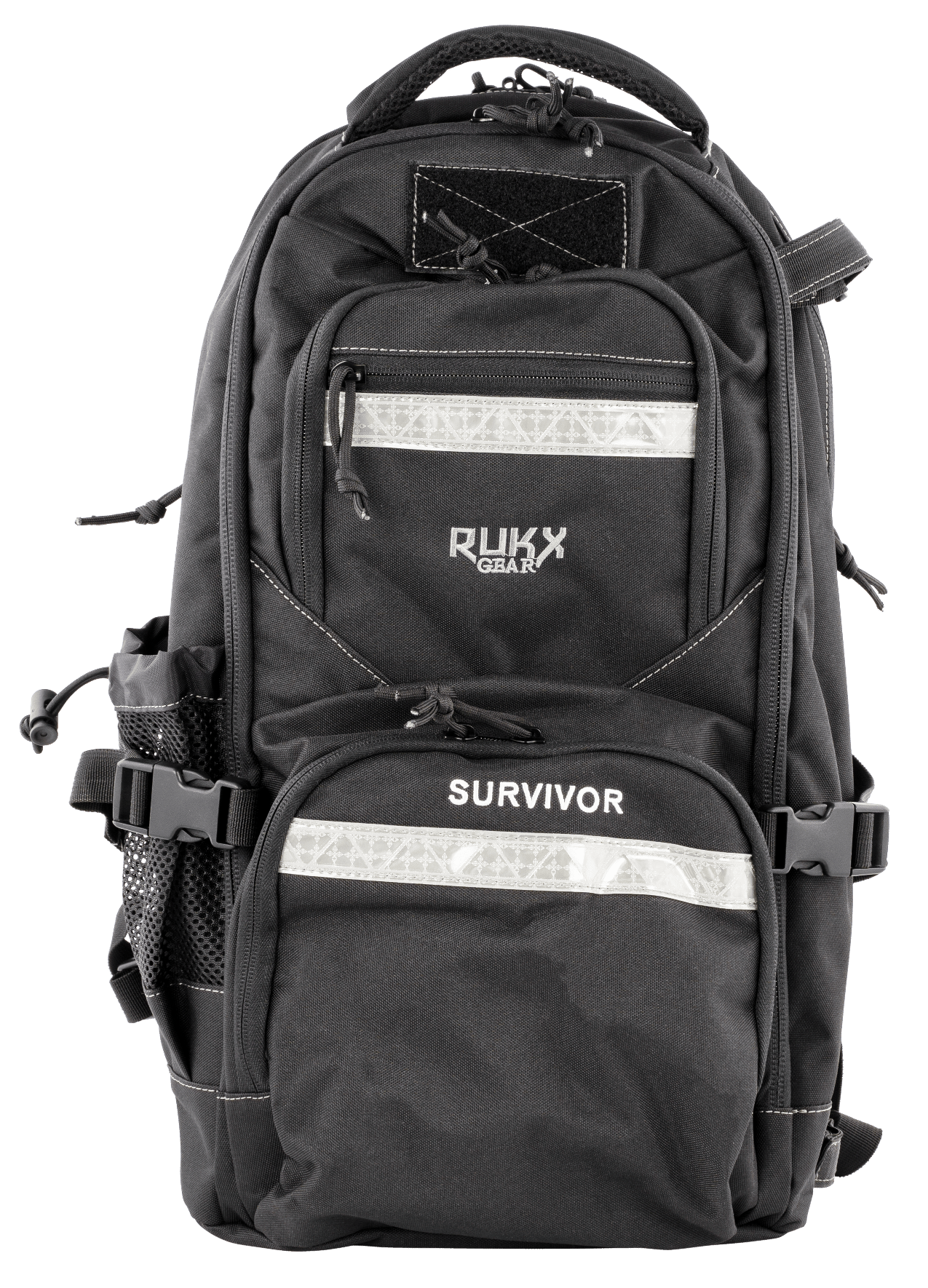 Rukx Gear ATICTSURB Survivor Backpack Black 600D Polyester