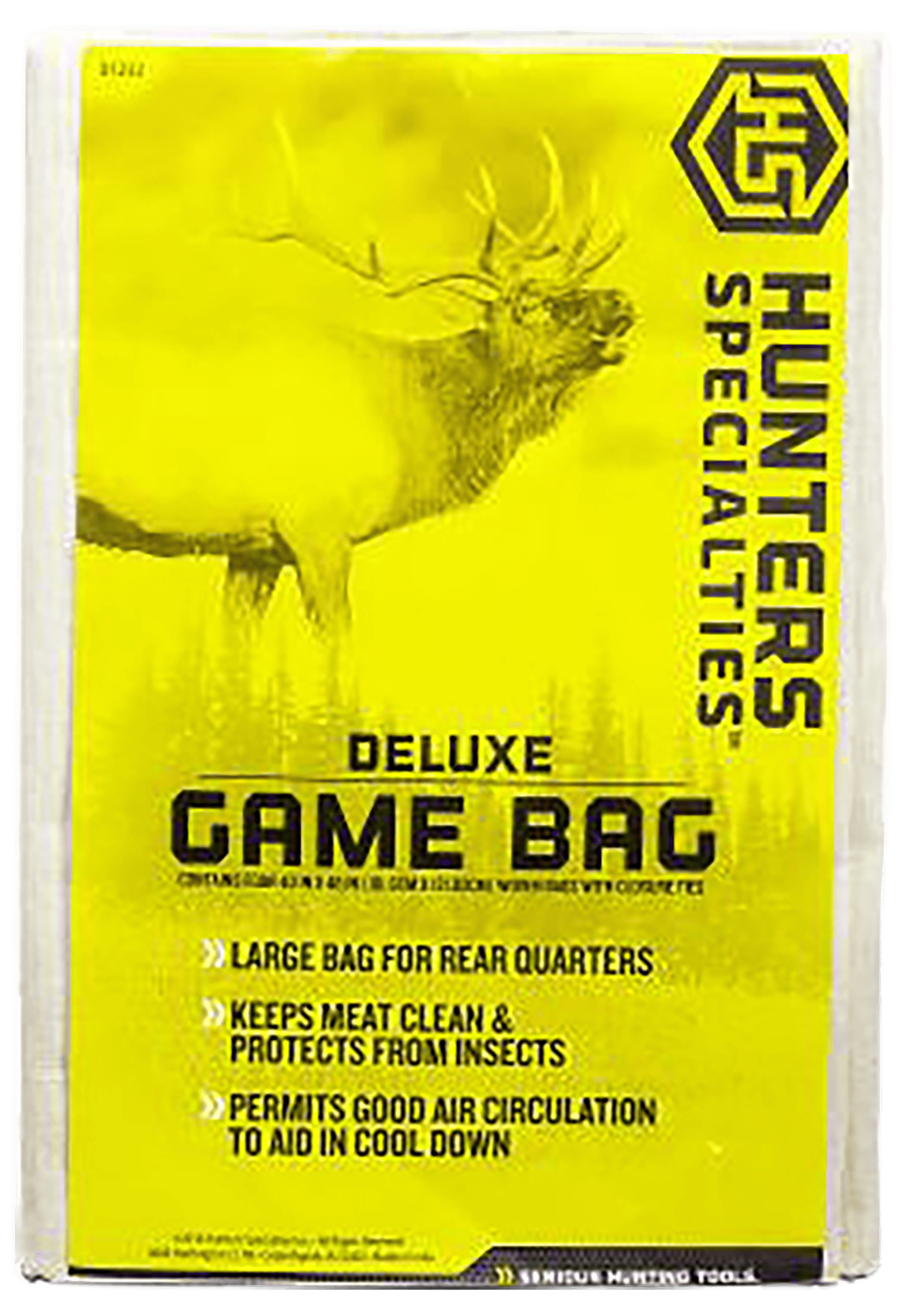 Hunters Specialties HS01232 Deluxe Game Bag White Heavy Duty Canvas