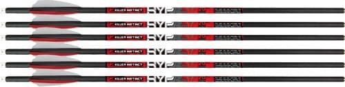 KILLER INSTINCT HYPR-V XBOW BOLTS 20" 6-PACK