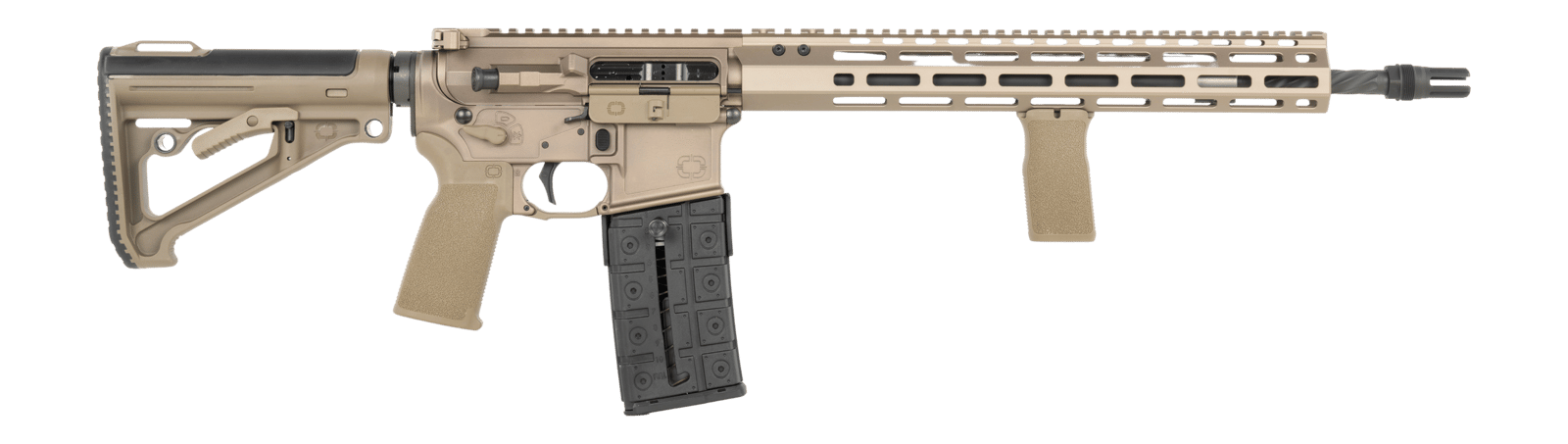 Shadow Systems SS-6052-CA U526 *CA Compliant 5.56 NATO 10+1 16" Black Barrel, Flat Dark Earth Receiver w/Picatinny Rail, Flat Dark Earth Polymer Stock & Grip