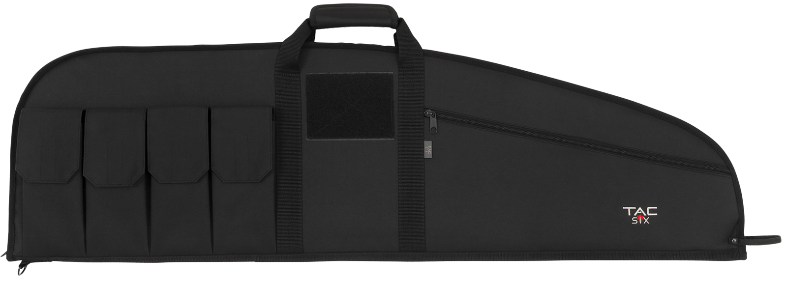 Tac Six 10652 Range Tactical Rifle Case 42" Black Endura Scoped Tactical