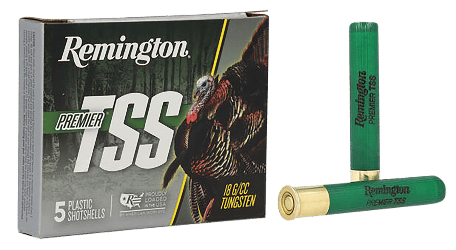 Remington Ammunition 28069 Premier TSS Turkey 410 Gauge 3" 13/16 oz Tungsten 9 Shot 5 Per Box/ 10 Cs