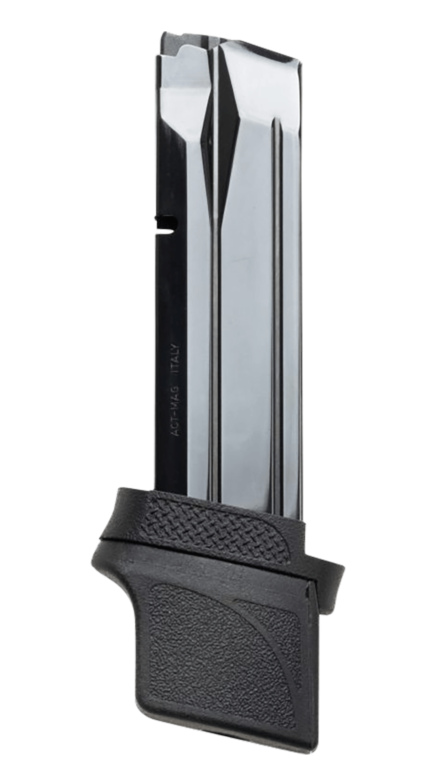 Xtech Tacitcal XTT140FPCEXTMAG   22rd 9mm Fits FPC & M&P9 Compact Black Stainless Steel
