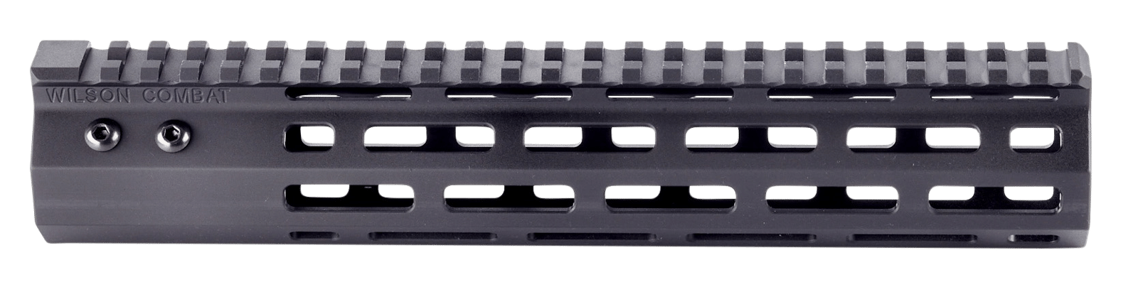 Wilson Combat TRMLOK10 M-LOK Rail  AR-15 Black Hardcoat Anodized 6005A-T5 Aluminum 10.40" M-LOK