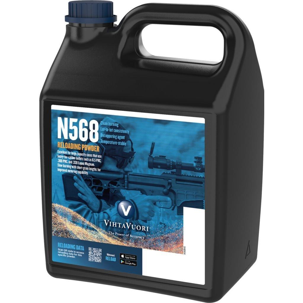 Vihtavuori N568 Rifle Powder - 8lbs