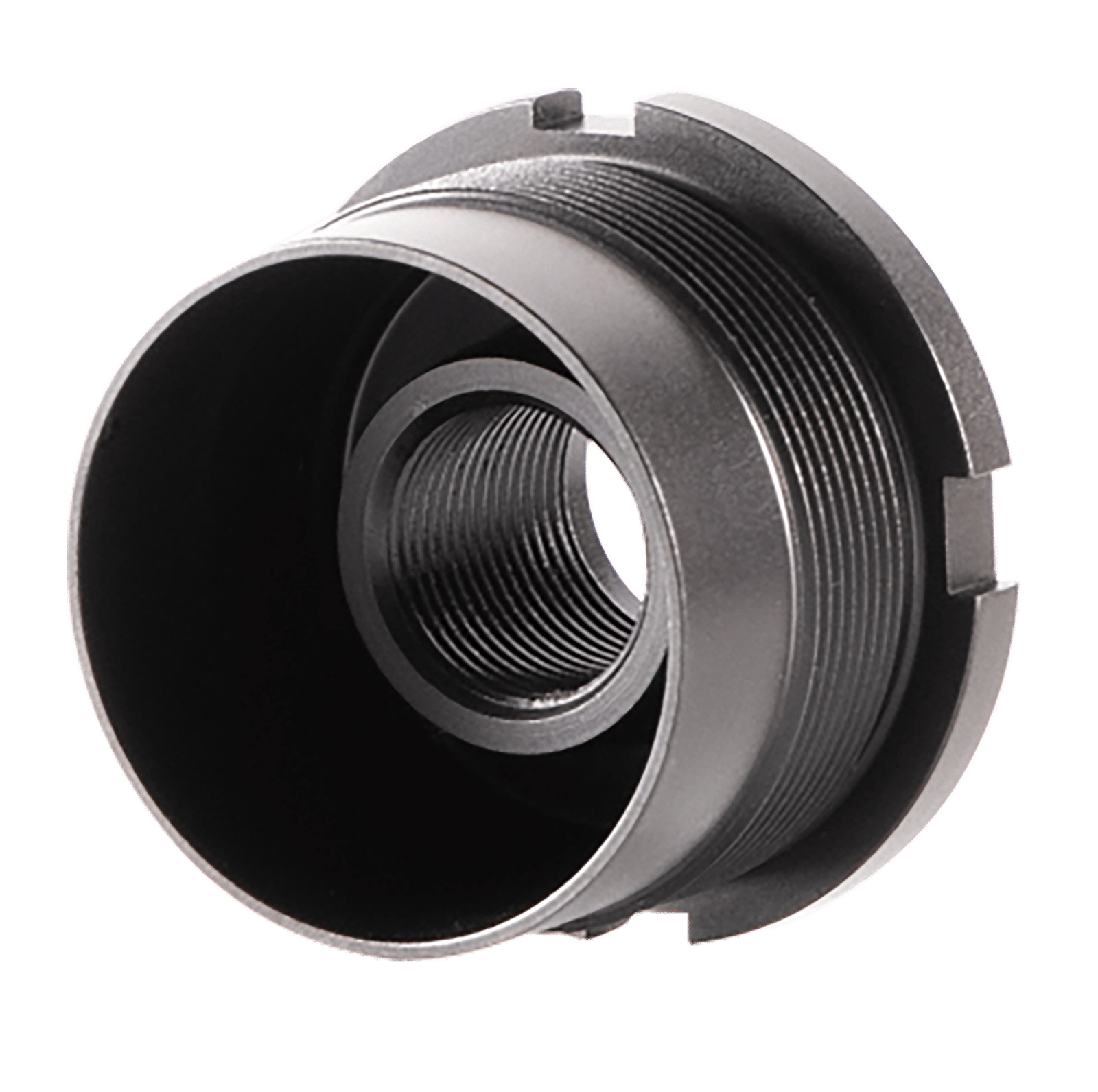 Dead Air DA410 Ghost Fixed Mount Black Cerakote 1/2"-28 tpi