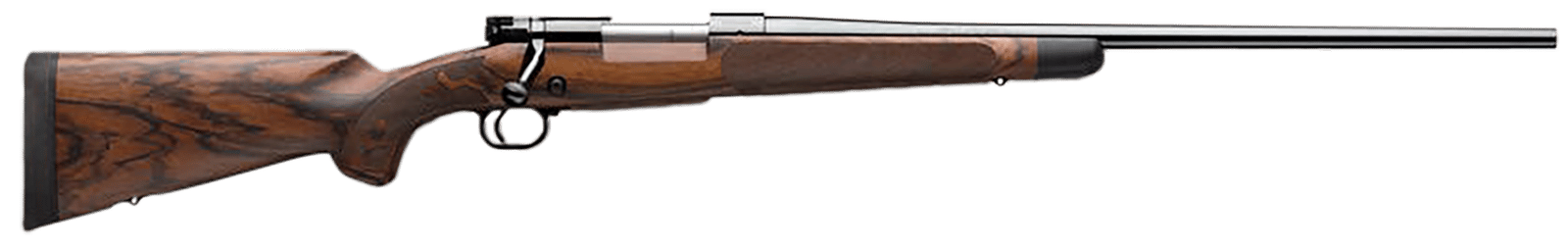 Winchester Repeating Arms 535239289 Model 70 Super Grade 6.5 Creedmoor Caliber with 4+1 Capacity, 22" Barrel, High Polished Blued Metal Finish & AAA French Walnut Stock Right Hand (Full Size)