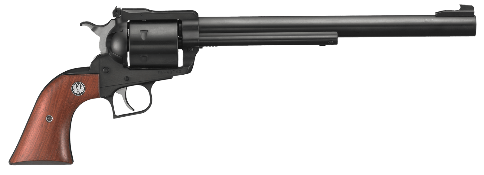 Ruger 0807 Super Blackhawk  Large Frame 44 Rem Mag/44 Special 6rd 10.50" Blued Alloy Steel Barrel, Cylinder & Frame, Hardwood Grip, Transfer Bar Safety, Exposed Hammer