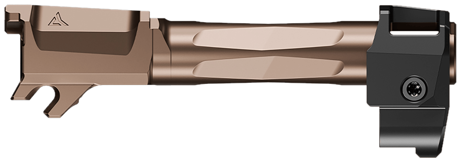 Radian Weapons R0836 Ramjet & Afterburner Combo 3.10" Ported Bronze Stainless Steel, Fits Sig P365