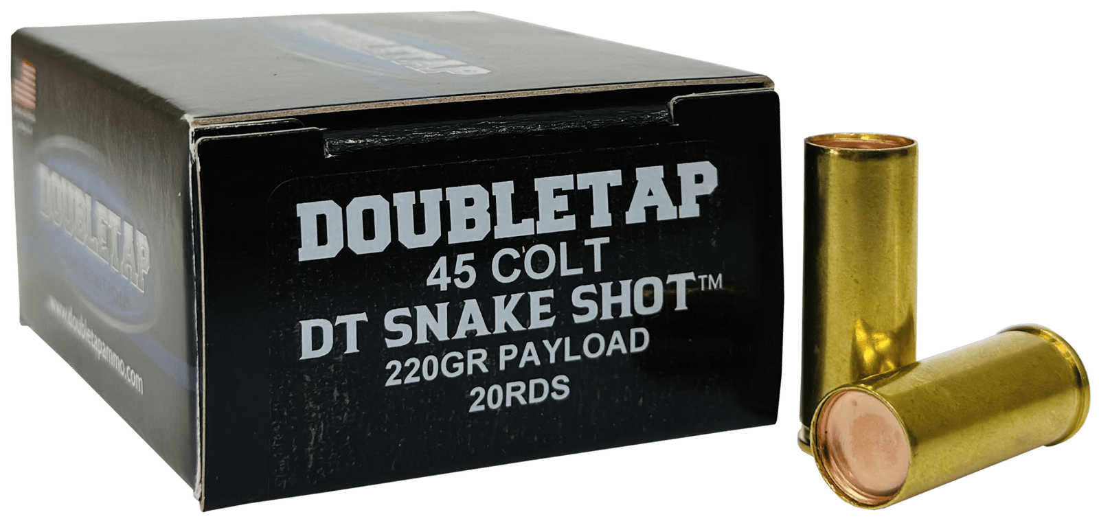 DoubleTap Ammunition 45CSSS2 Snake Shot  45Colt 220gr 20 Per Box/50 Case