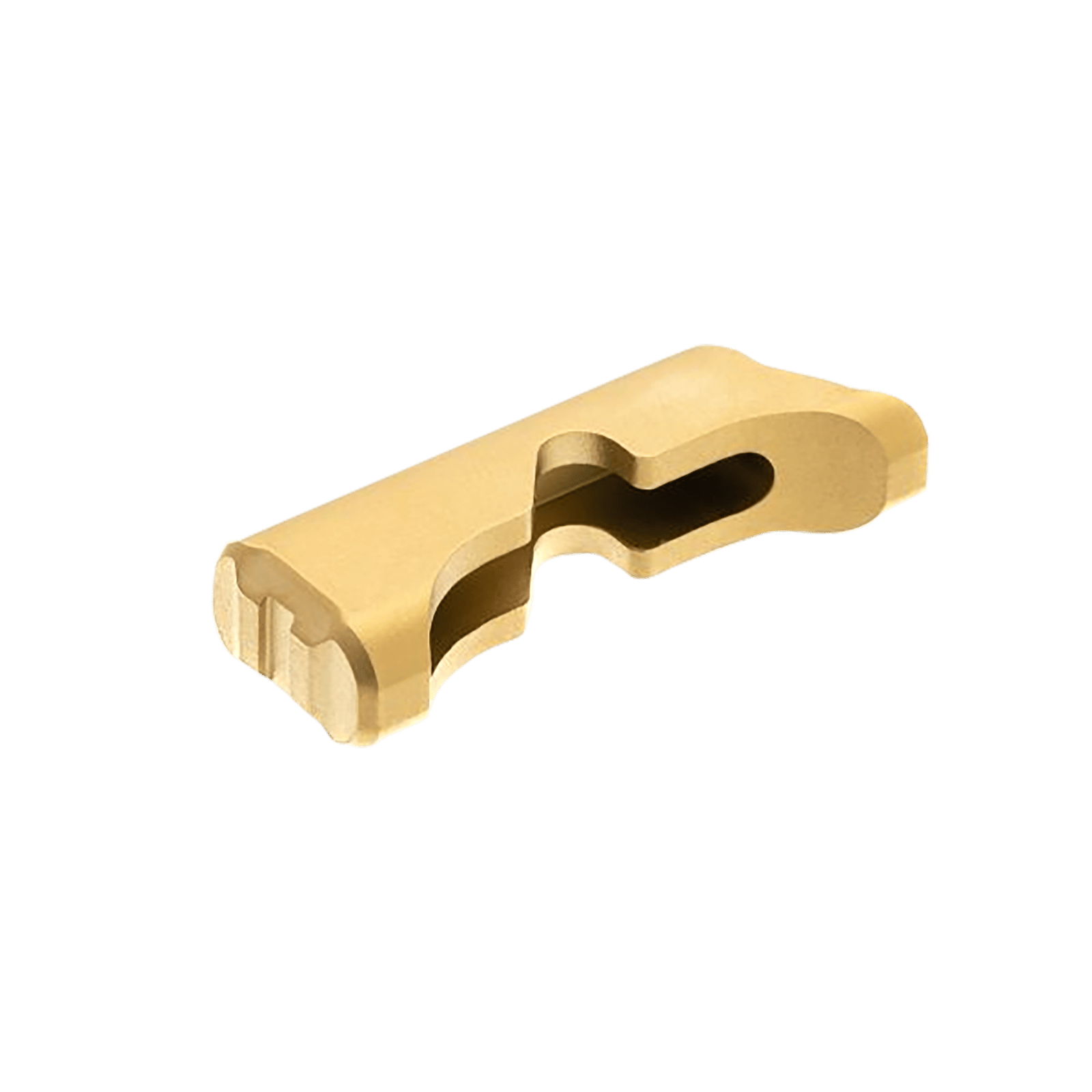 Tyrant CNC TDECHEMRGOLD  Extended Magazine Release Springfield Echelon PVD Gold Steel