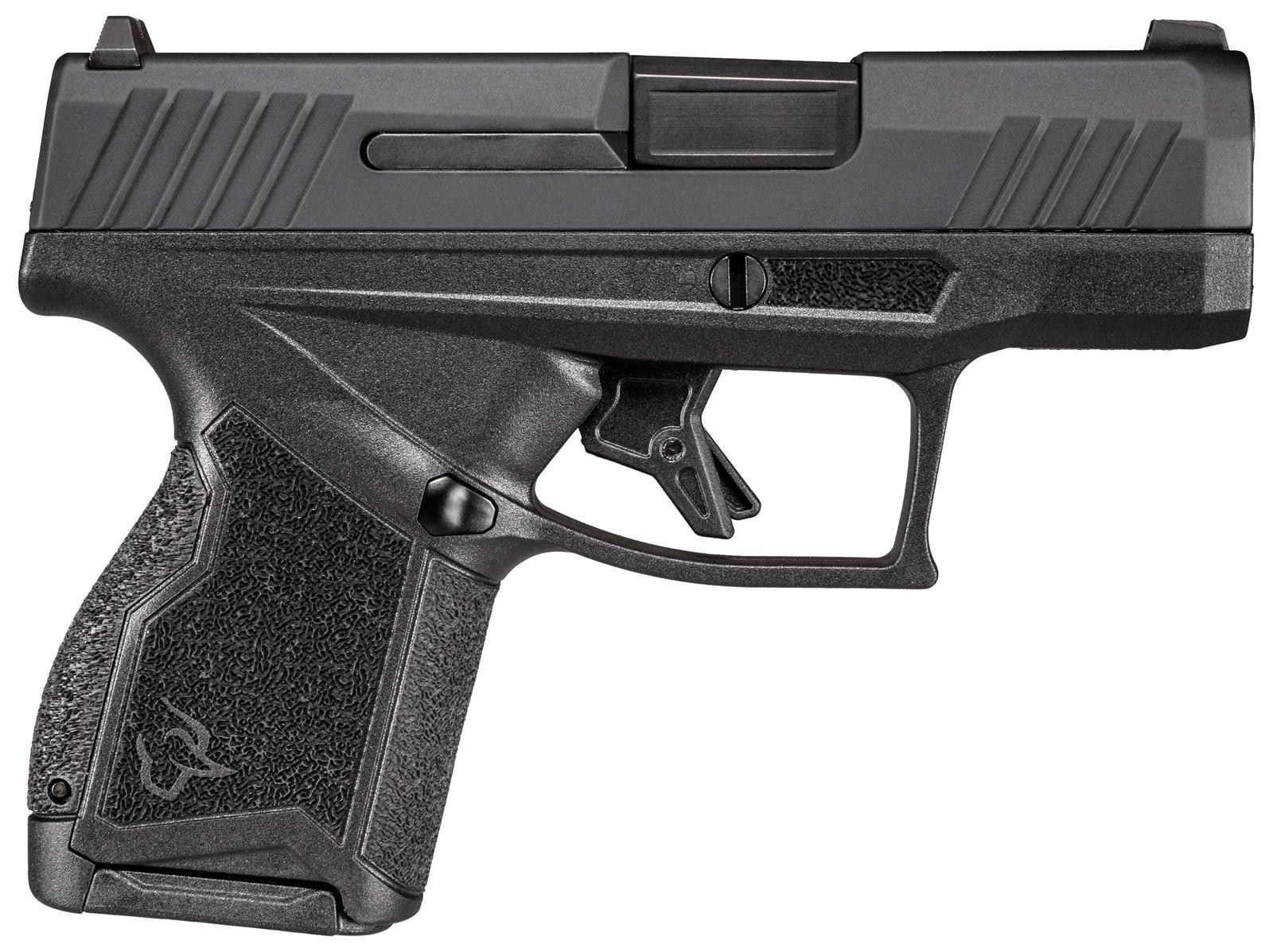 Taurus 1GX4M931 GX4  Micro-Compact 9mm Luger 11+1 3.06" Satin Black DLC Barrel, Black Nitride Serrated Slide, Matte Stainless Steel Frame, Black Polymer w/Interchangeable Backstrap Grip Right Hand