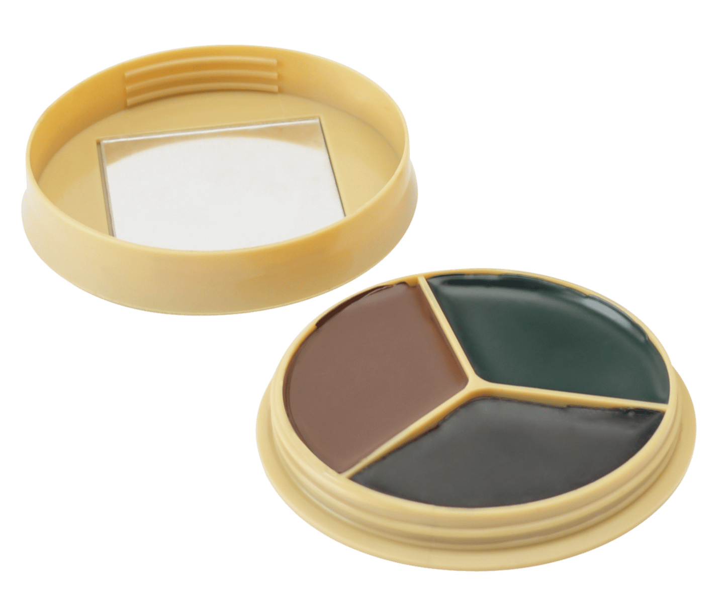 HME CMOFP3 Camo Face Paint Kit Black/Brown/Dark Green
