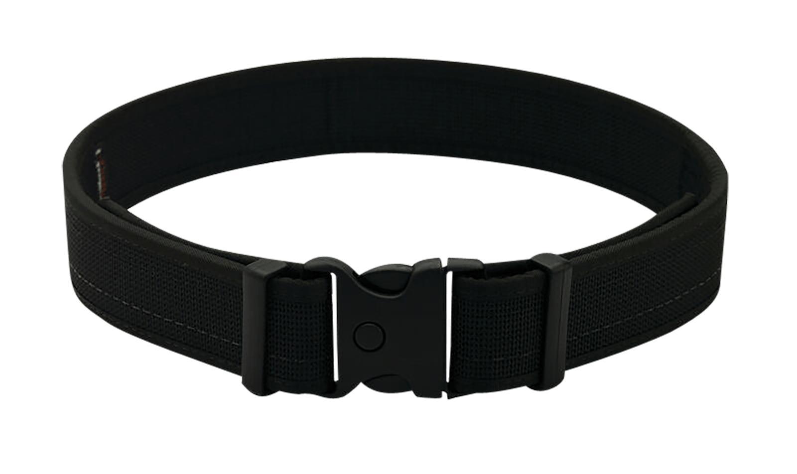 Uncle Mikes-leather(1791) BLTUM40/44MBL Gun Belt  Matte Black Leather 40/44 1.50" Wide Buckle Closure