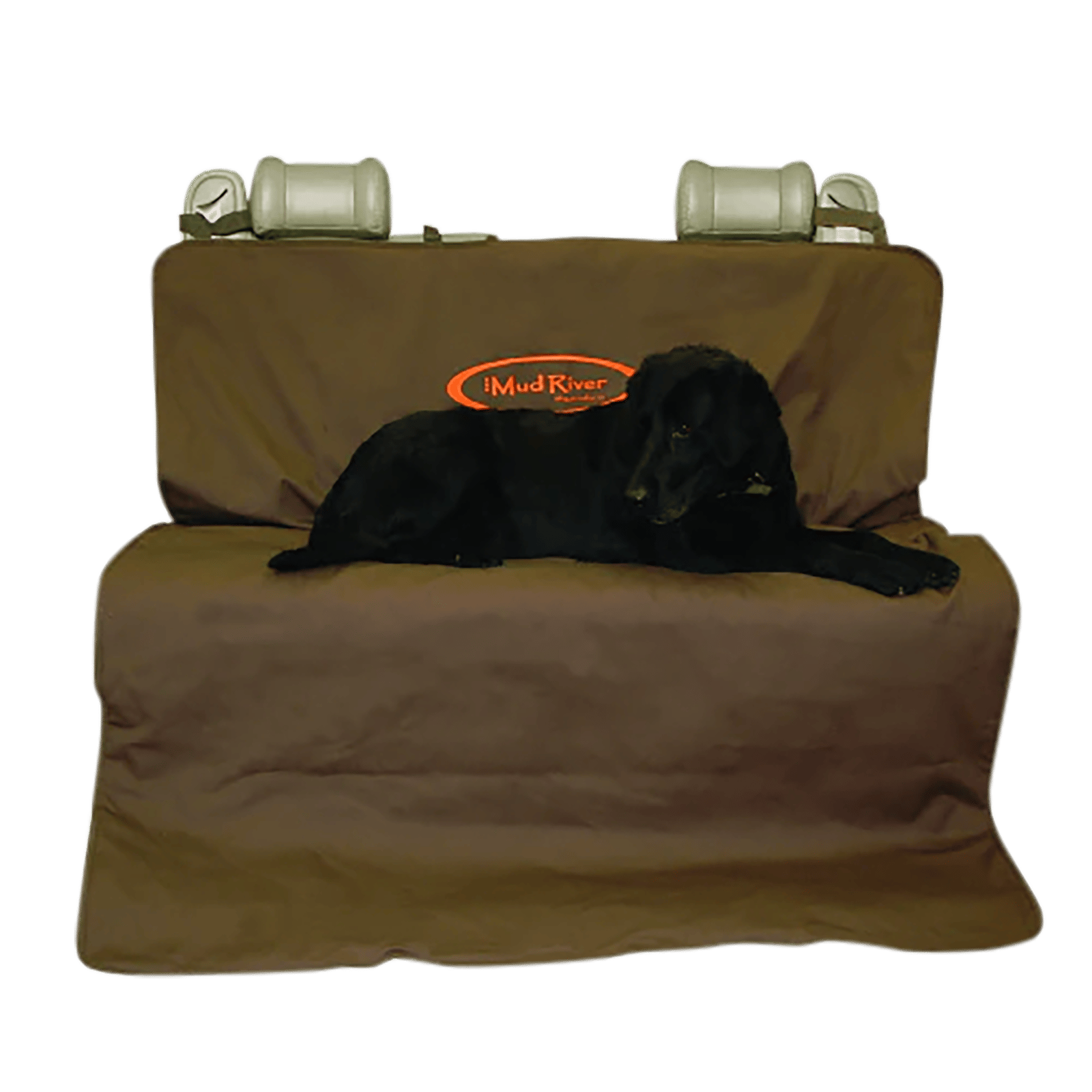 Mud River MR7771 Two Barrel Seat Cover Brown Nylon/Canvas