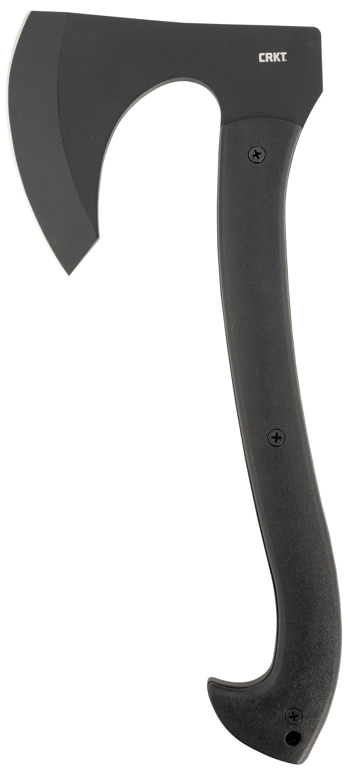 CRKT 2917 Skeggox  4.83" Plain Axe w/Beard, SK-5 Steel Blade, Black Contoured GRN Handle, 12.94" OAL