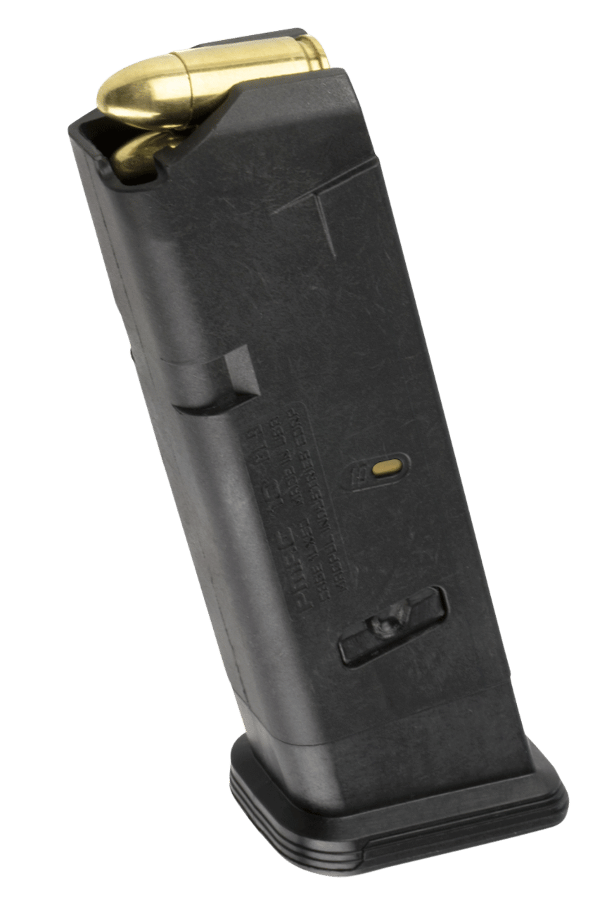 Magpul MAG801BLK PMAG GL9 10rd 9mm Luger Compatible w/Glock 17 Black Polymer