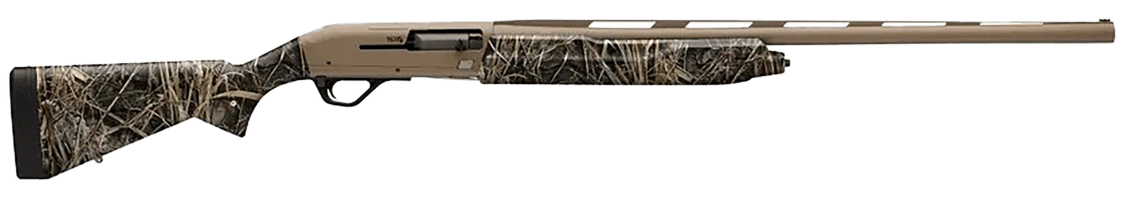 Winchester Repeating Arms 511304392 SX4 Hybrid Hunter 12 Gauge 3" 4+1 (2.75") 28", FDE Cerakote Barrel/Rec, Realtree Max-7 Furniture, TruGlo Fiber Optic Sight