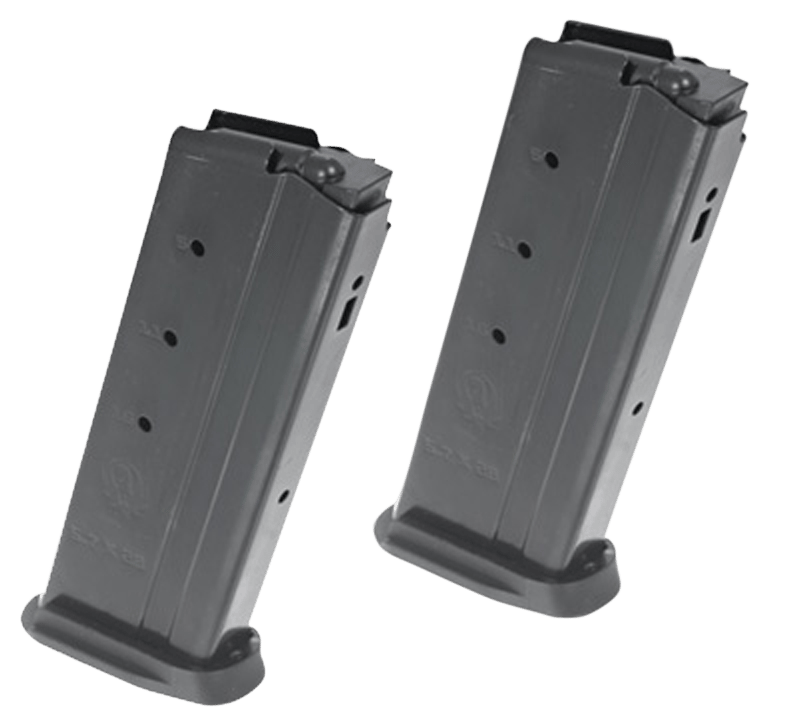 Ruger 90711 Ruger-5.7 Value Pack 20rd 5.7x28mm Black Oxide Steel 2 Per Pack