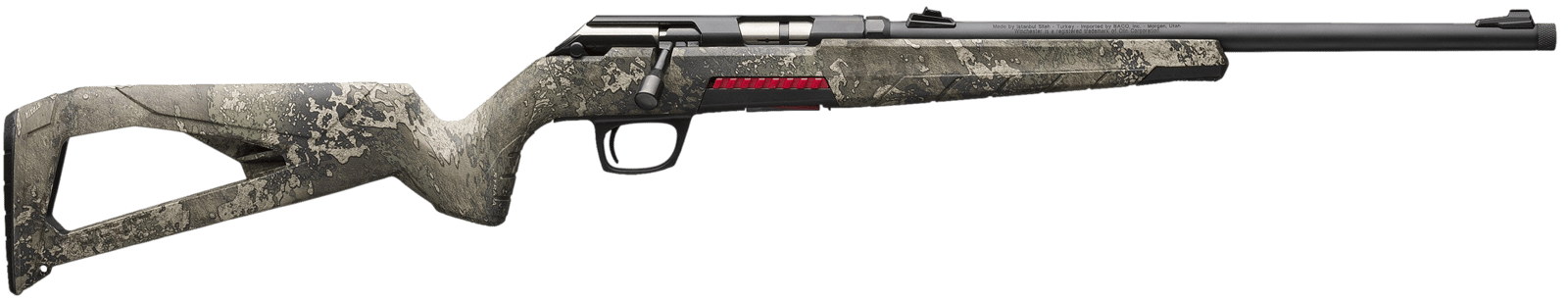 Winchester Repeating Arms 5252071003 Xpert Strata SR Full Size 21 Sharp 10+1 16.50" Matte Black Steel Threaded Barrel & Drilled & Tapped Steel Receiver, Picatinny Rail Forend, TrueTimber Strata Adj Ch