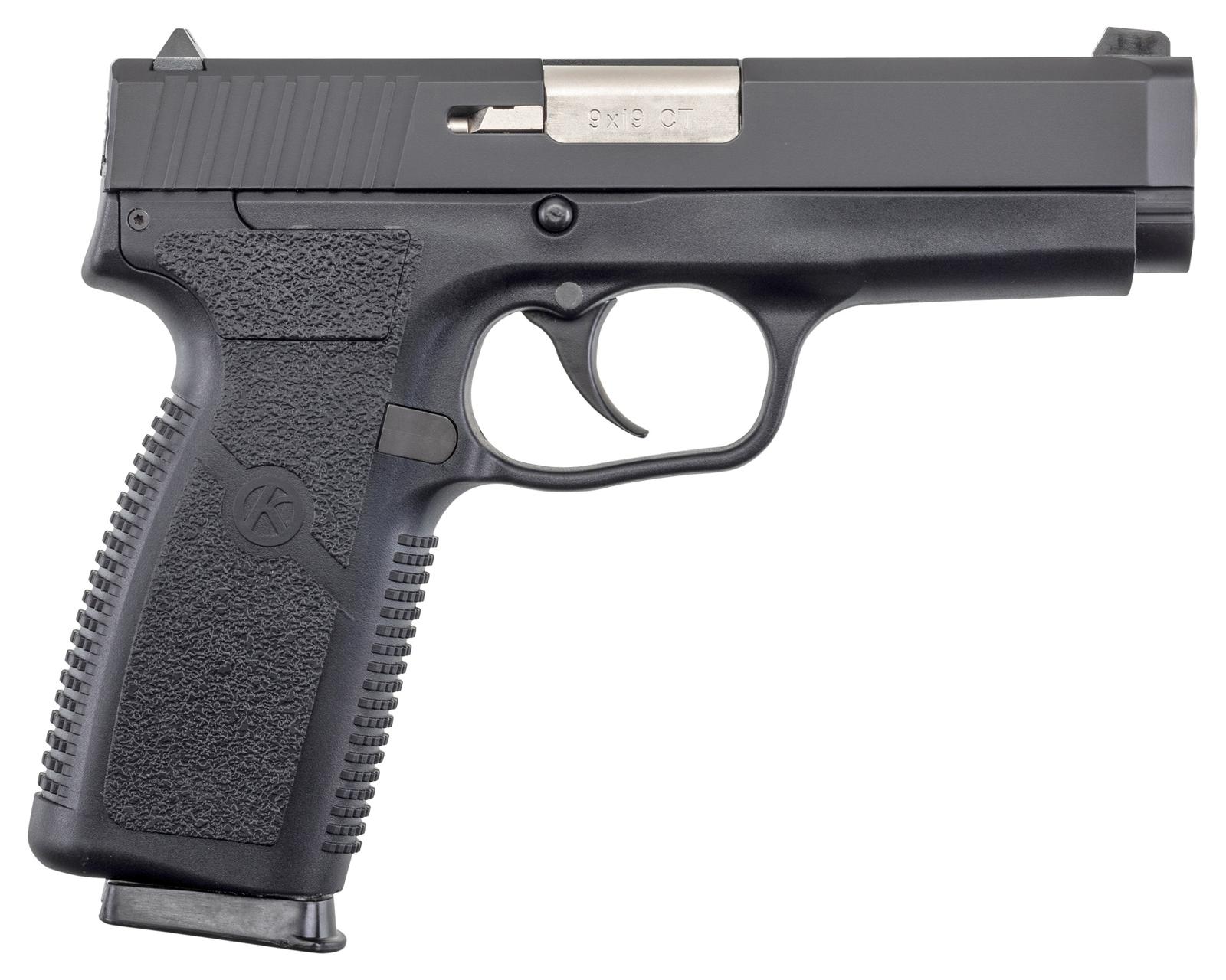 Kahr Arms CT9093CB CT9  9mm Luger 8+1 4" Barrel, Black Polymer Frame, Serrated Matte Black Stainless Steel Slide & Texture Polymer Grip
