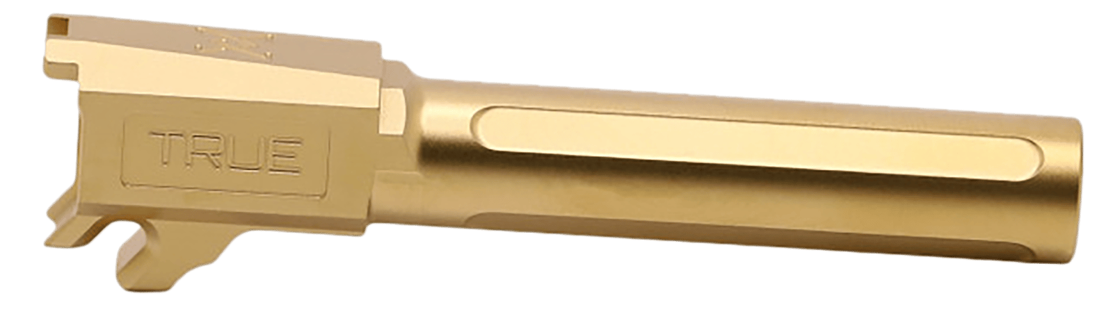 True Precision Inc TPP365XLBXG Sig  9mm Luger 3.70" Fluted Gold TiN Stainless Steel, Fits Sig P365XL/P365X-MACRO
