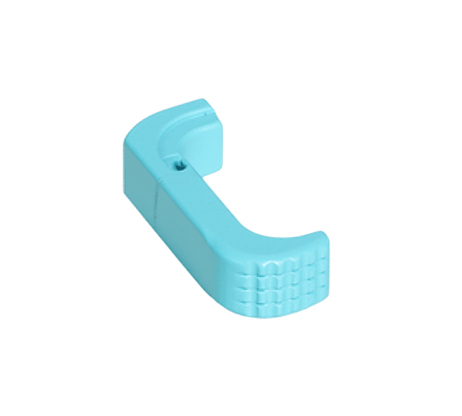 Timber Creek Outdoors GL43XEMRRE Glock 43X Extended Magazine Release Anodized Robin's Egg Blue Aluminum